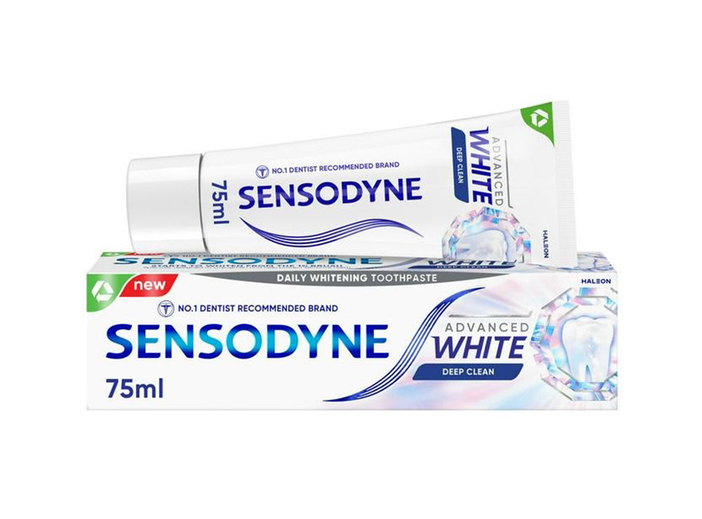 Sensodyne Toothpaste Advanced White Deep Clean Whitening 75 ml