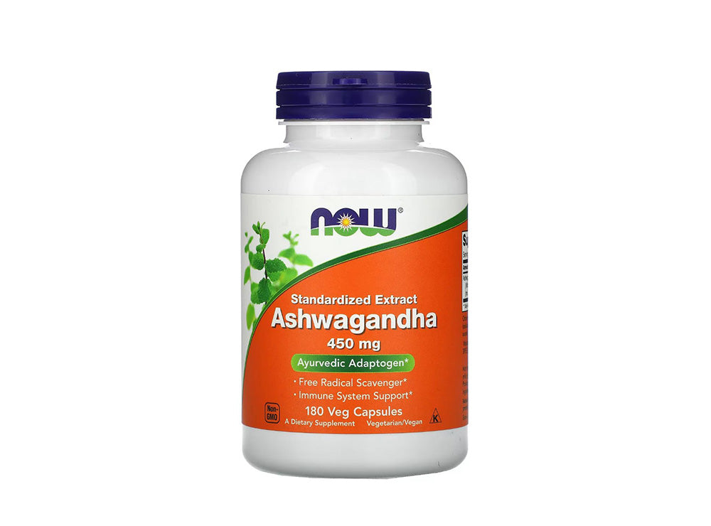 Now Ashwagandha 450Mg 180 capsules