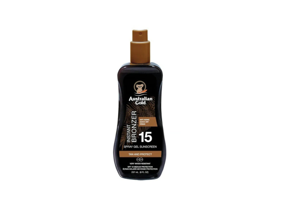 Australian Gold Instant Bronzer Spray Gel Spf15 237 ml