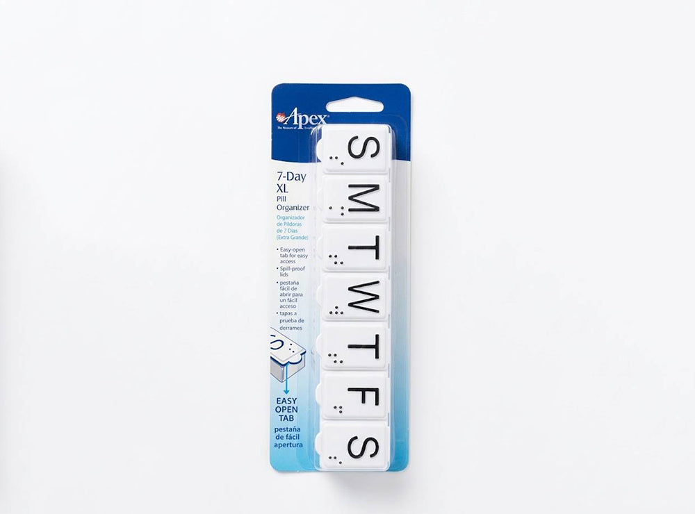 Apex 7 Day Pill Organizer X Large 1 piece