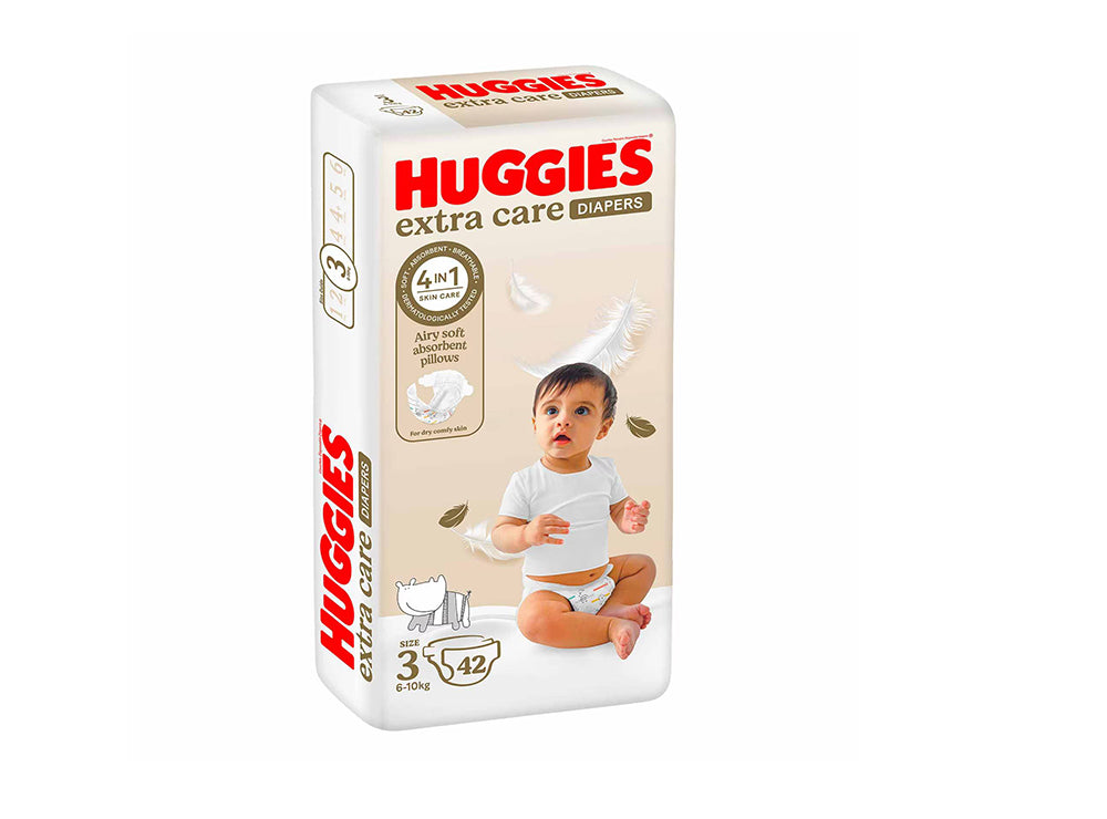 Huggies 3 ( 4-9Kg) 42 pieces