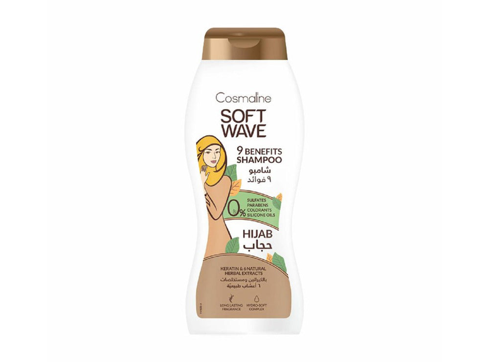 Soft Wave Shampoo Hijab Sulfate Free 400 ml