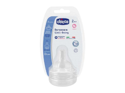 Chicco 2M+ Rechange Anti Colic Med Flow 2 pieces