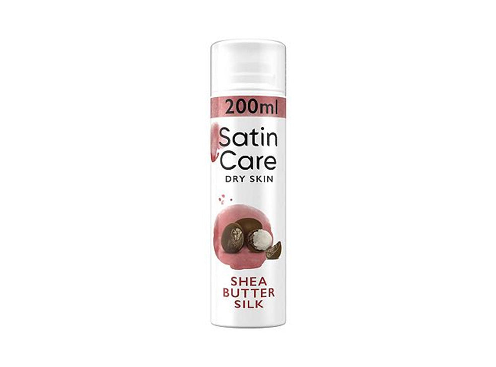 Satin Care Shave Gel Dry Skin Shea Butter Milk