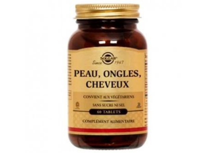 Solgar Peaux Ongles Cheveux 60 tablets