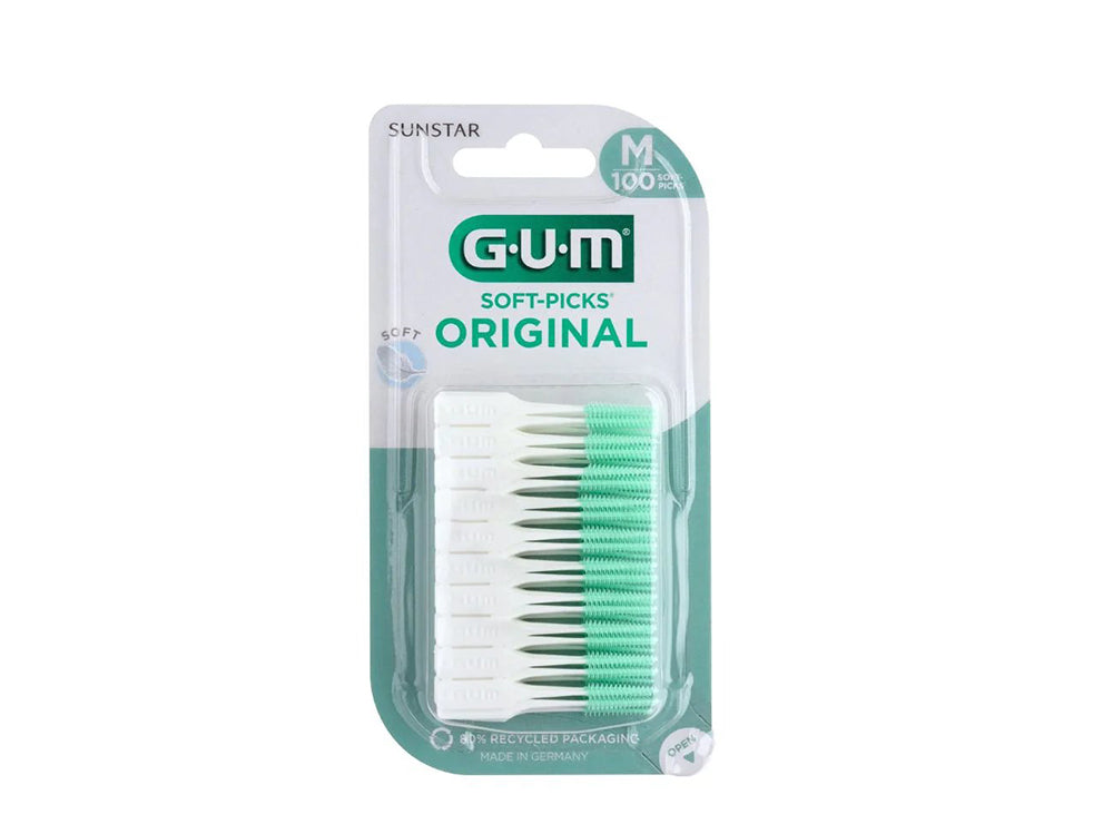 Butler G.U.M Soft Picks Medium 1632 100 pieces