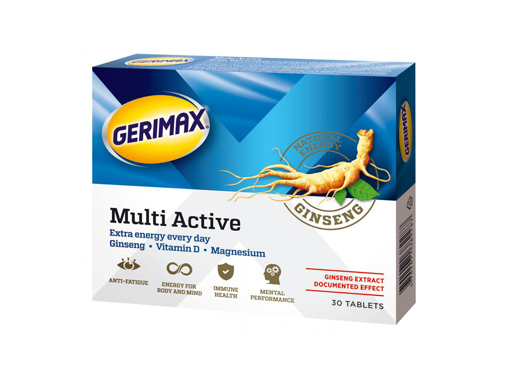 Gerimax With Ginseng + Green Tea 30 capsules