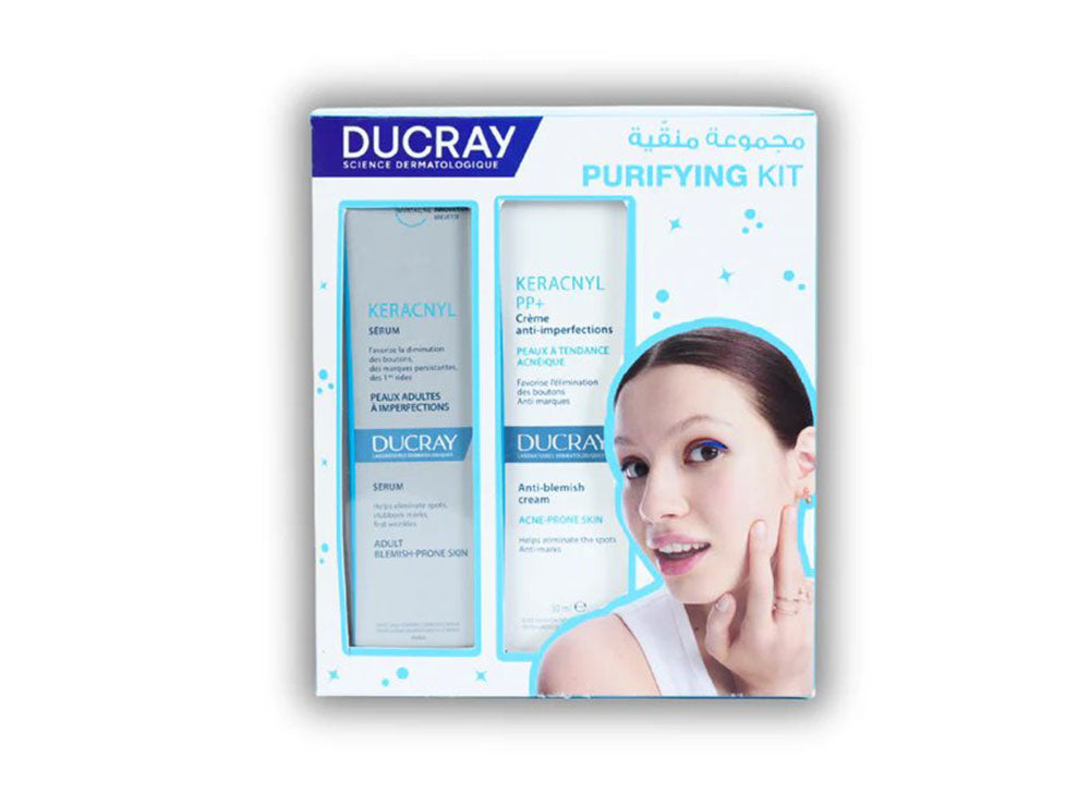 Ducray Kit Purifying Keracnyl Pp+ Cream + Serum 30+30 ml