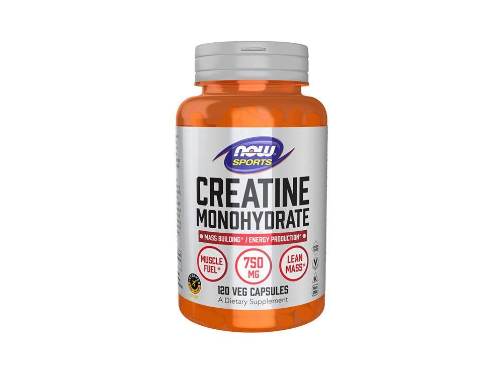 Now Creatine Monohydrate 750Mg 120 capsules