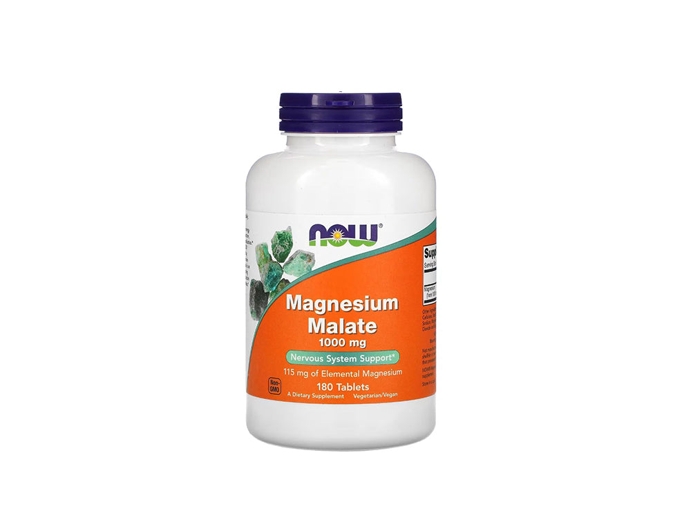 Now Magnesium Malate 1000Mg 180 tablets