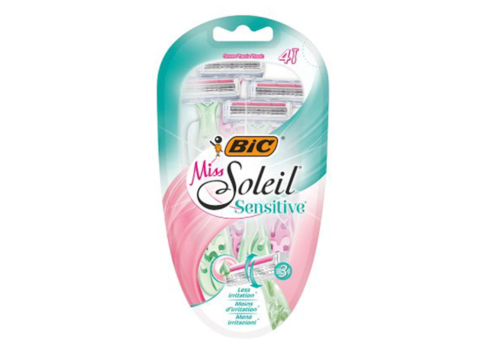 Bic Miss Soleil Sensitive 3+1 4 pieces