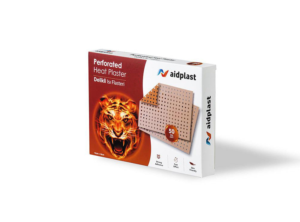 Perforated Heat Plaster (1Pc) 12x18 cm