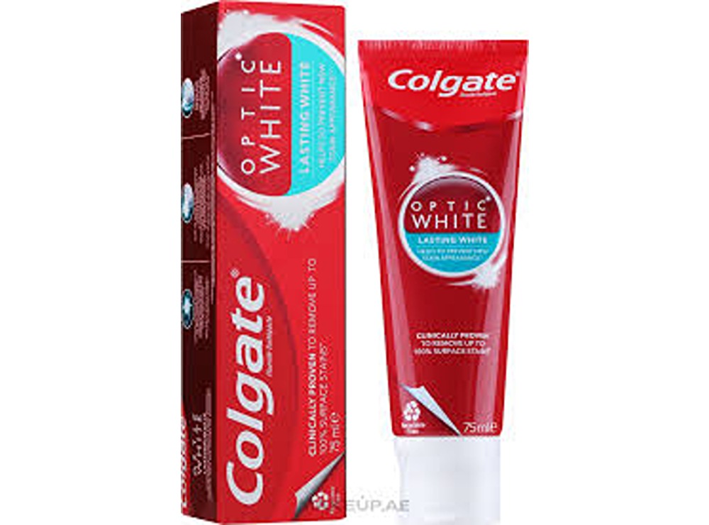 Colgate Toothpaste Optic White Lasting White 75 ml