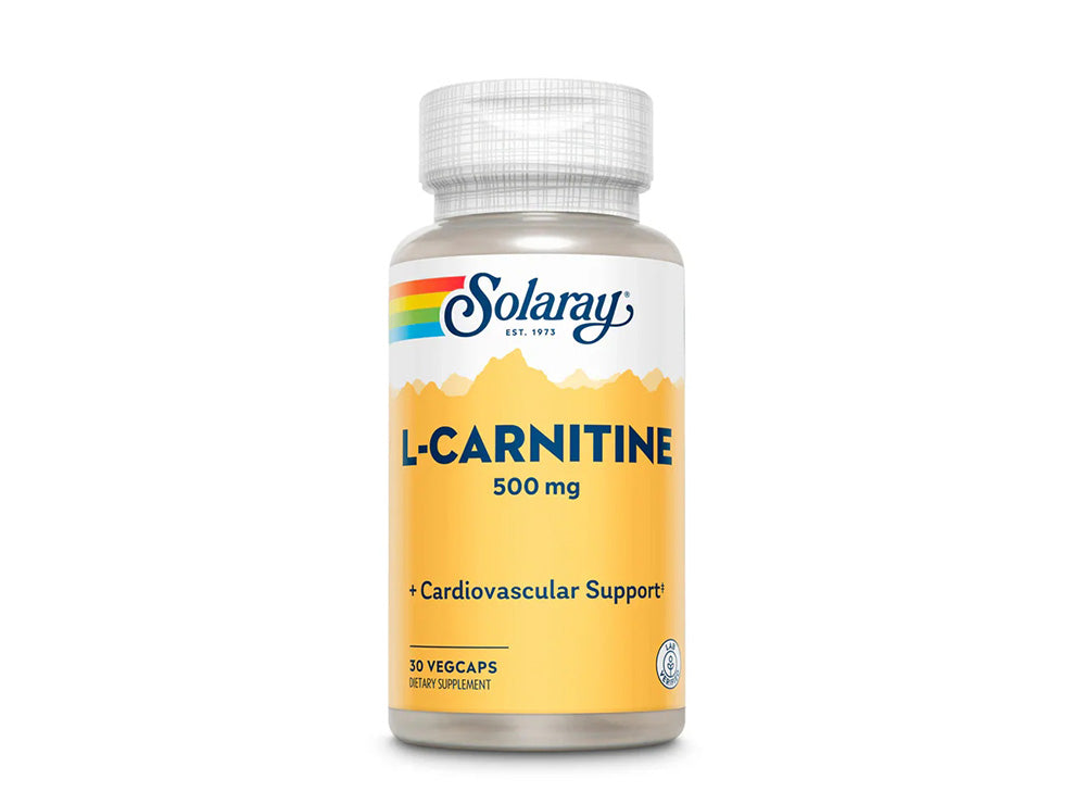 Solaray L Carnitine 500Mg 30 capsules