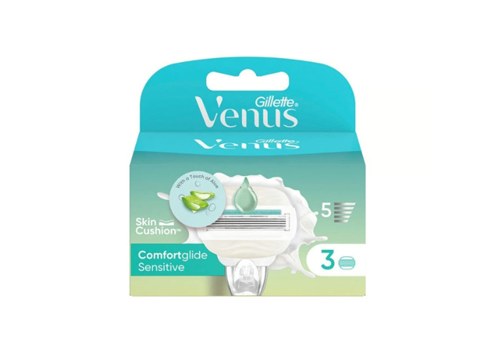 Gillette Venus Comfortglide Sensitive 5 Rechange 3 pieces