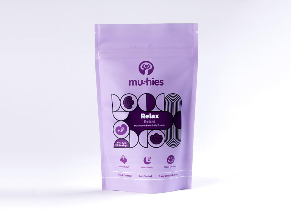 Mushies Relax Reishi Mushroom Powder 40 g