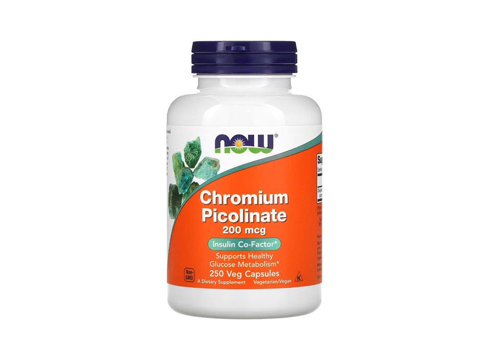 Now Chromium Picolinate 200Mg 250 capsules