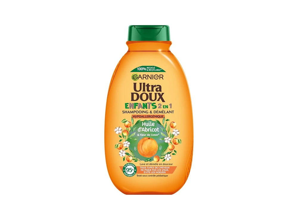 Ultra Doux Shampoo Kids 2 In 1 Apricot 600 ml