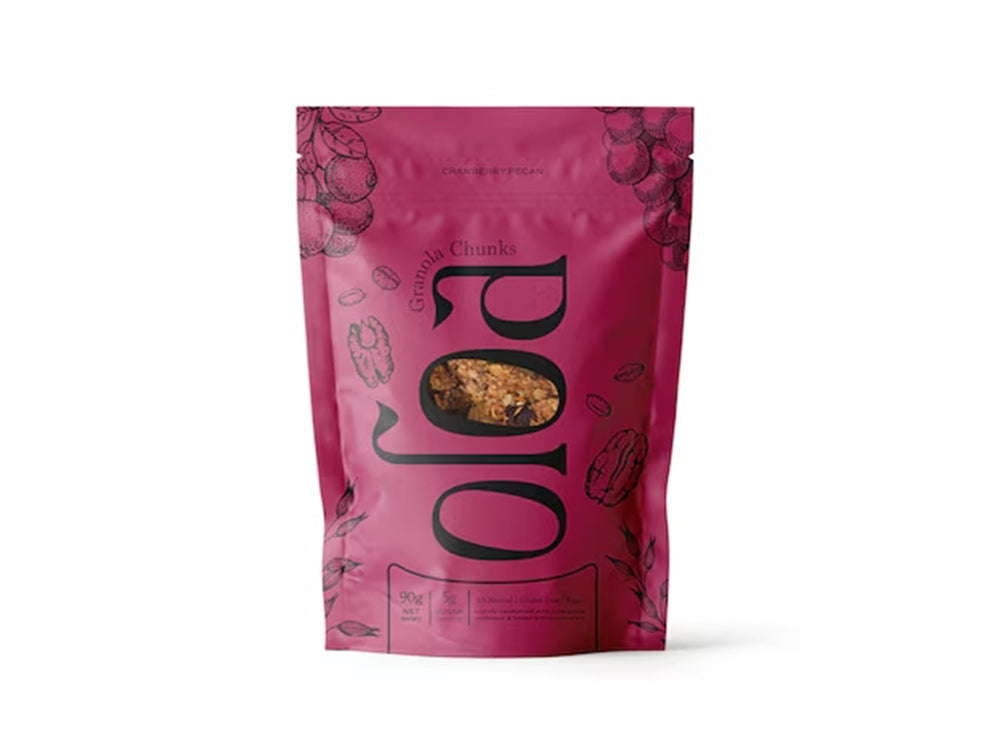 Oloa Cranberry Pecan Granola Chunks 90 g