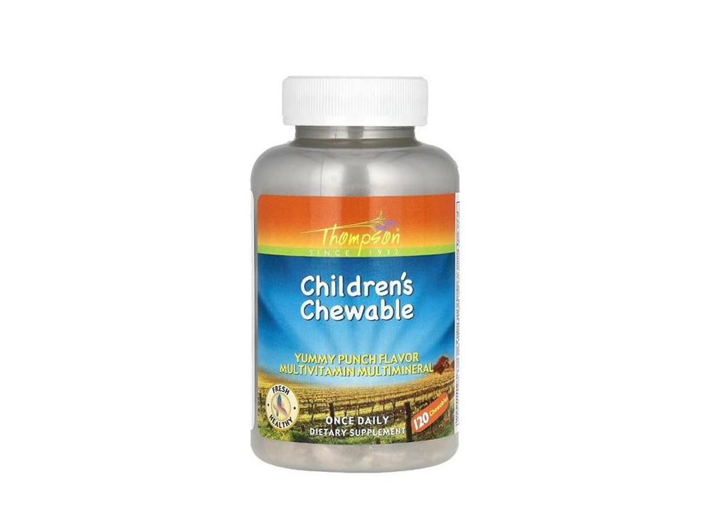 Thompson Childrens Multivitamin Chewable 120 tablets