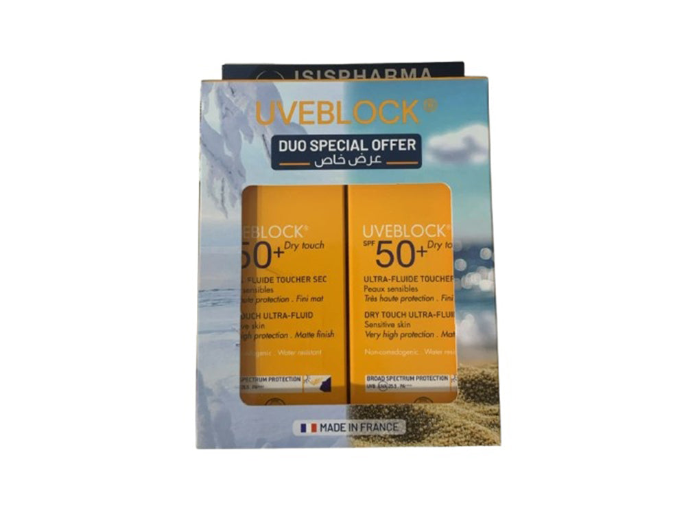 Isispharma Uveblock SPF50+ Ultra Fluid Dry Touch Pack 40 ml