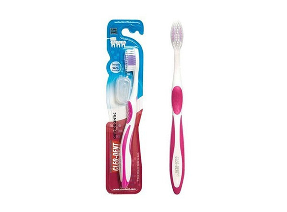 Cleo Dent Tooth Brush Orthodontic Soft 2032