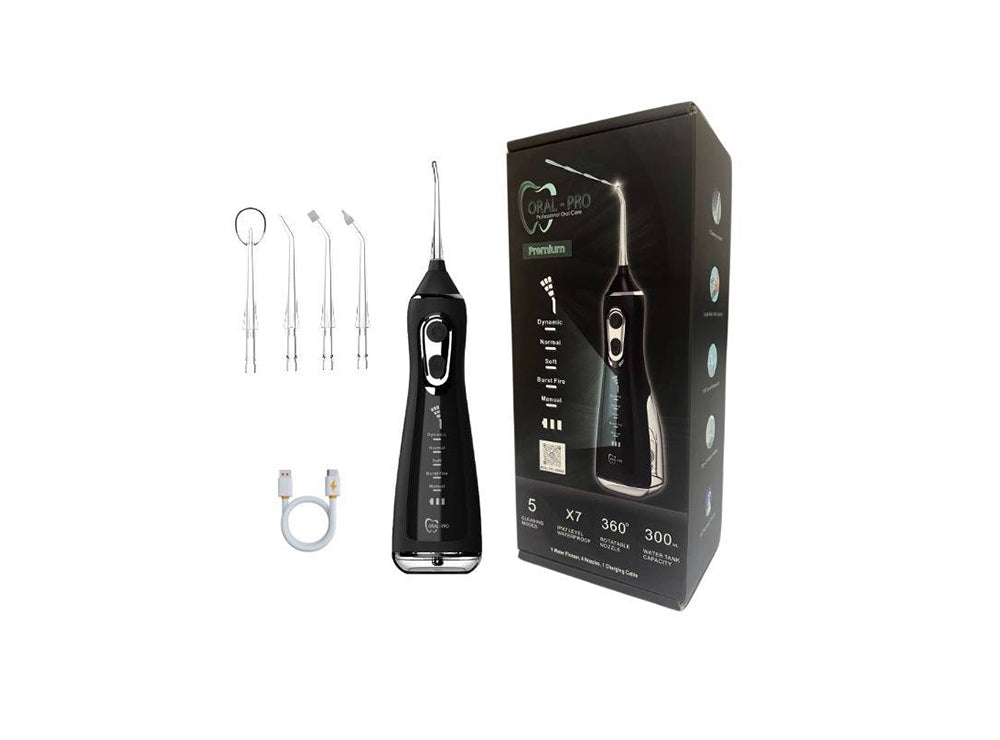 Oral Pro Premium Water Flosser Black