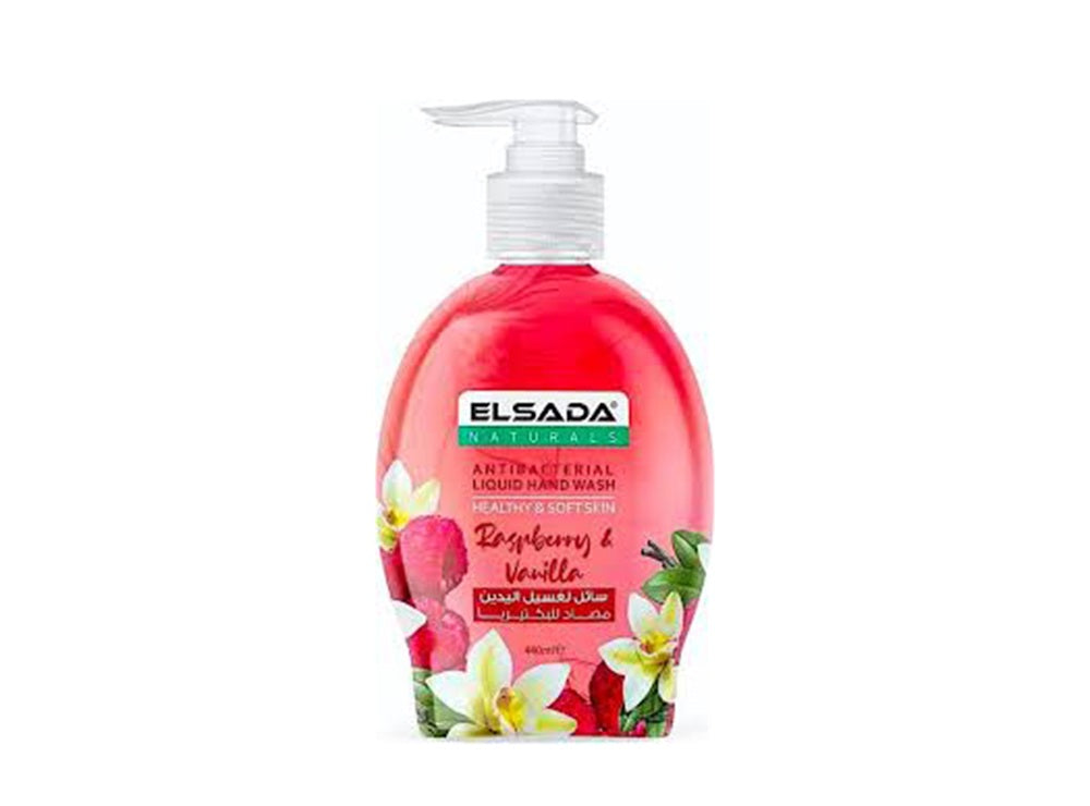 Elegance Elsada Hand Wash Raspberry & Vanilla 440 ml