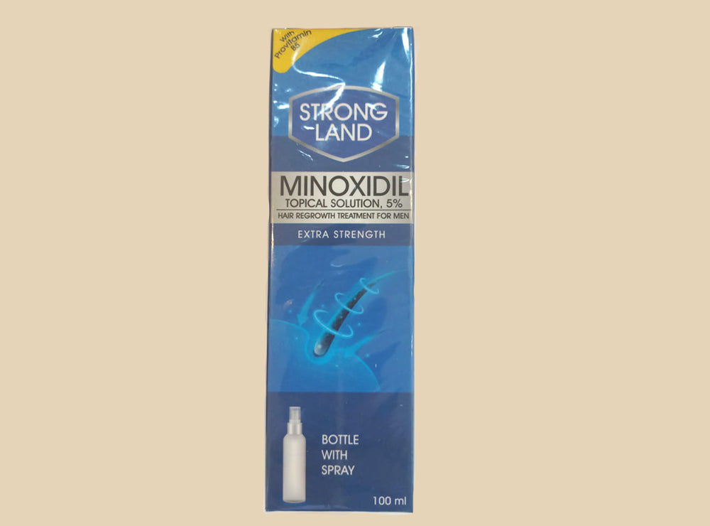 Minoxidil 5 % Strong Land Spray 100 ml