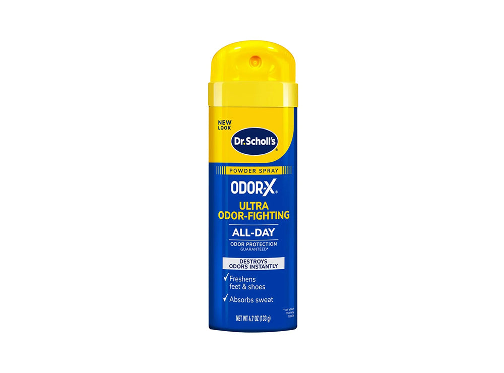 Dr Scholl's Odor x Ultra Odor Fighting Feet & Shoes Powder Spray 133 g