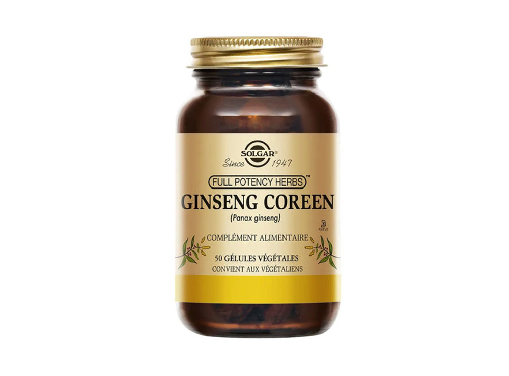 Solgar Ginseng Coreen (Korean) 50 capsules