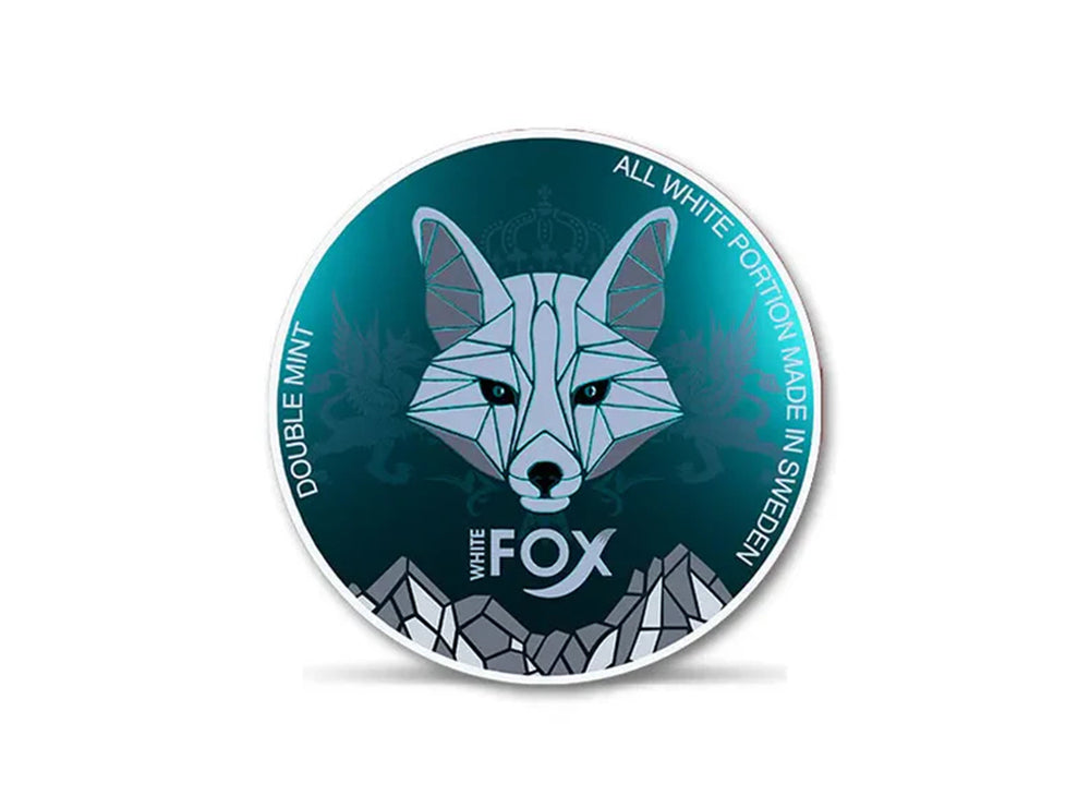 White Fox Smokeless Nicotine 12 Mg Double Mint Pouches 15 g