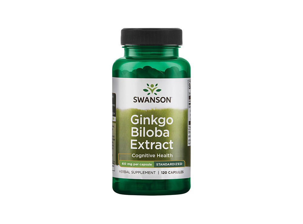 Swanson Ginkgo Biloba Extract 60Mg 120 tablets