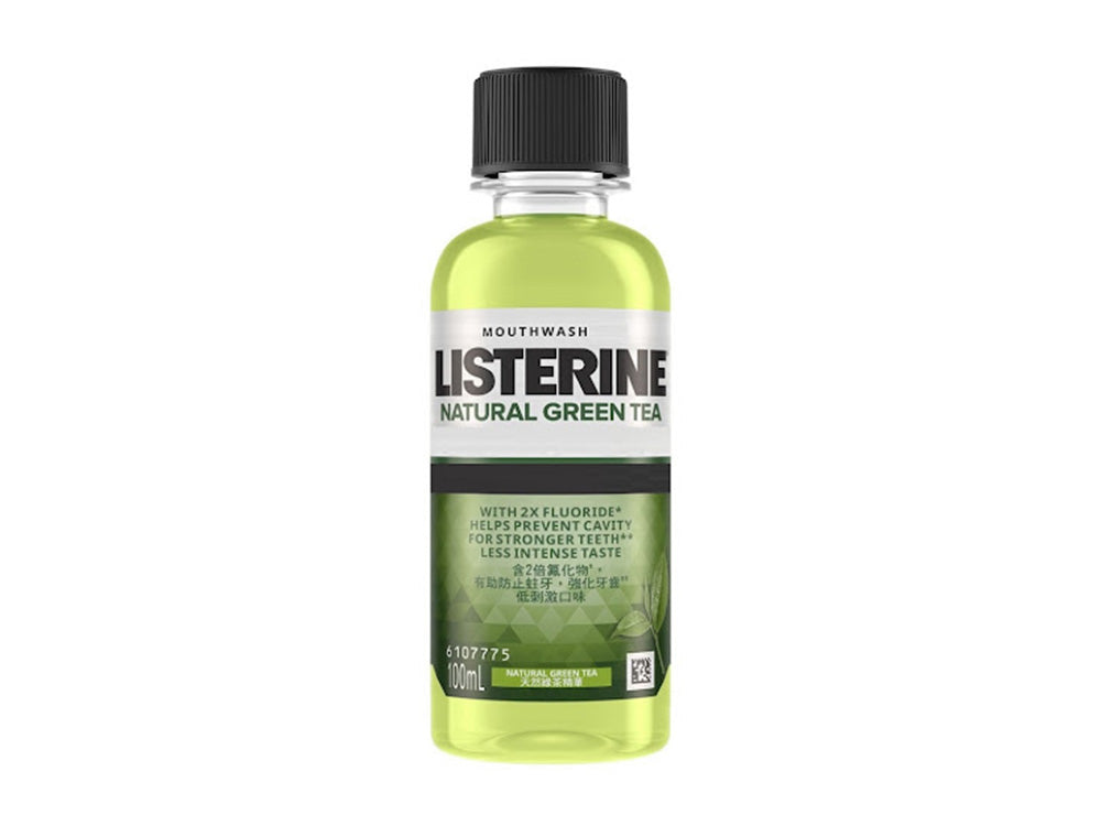 Listerine Mouth Wash Natural Green Tea 100 ml