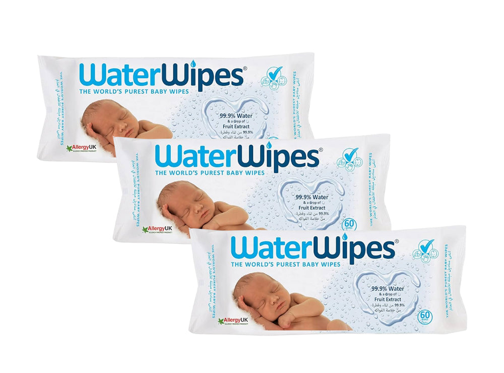 Water Wipes 60 pieces