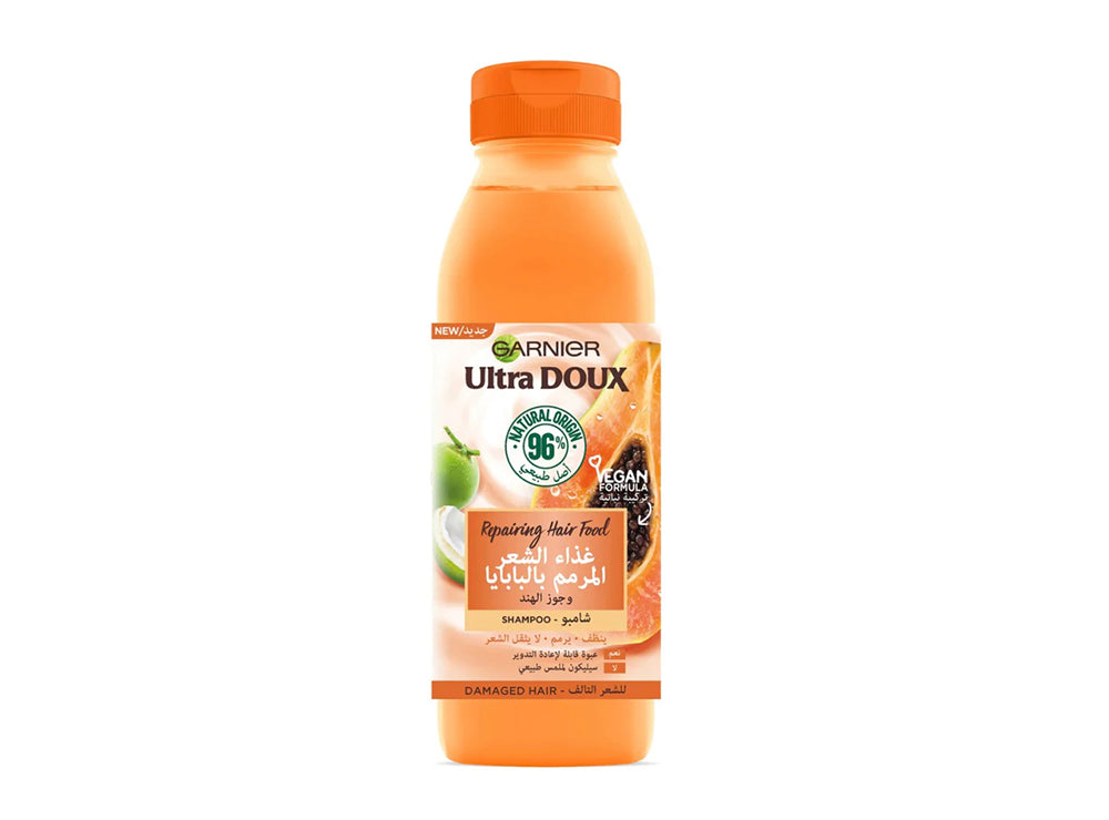 Ultra Doux Hair Food Shampoo Papaya 350 ml