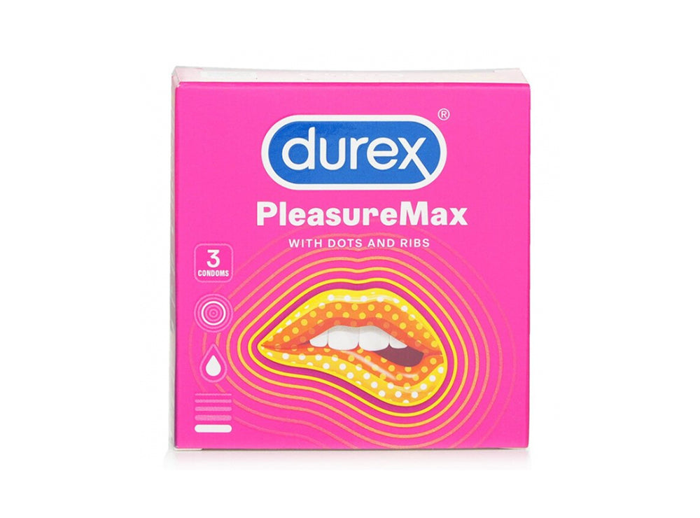 Durex Pleasuremax With Dots & Ribs 3 pieces