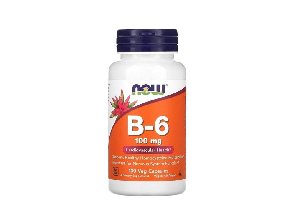 Now B6 100Mg 100 capsules