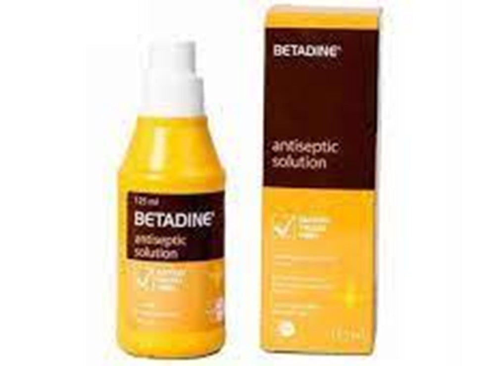 Betadine Antisep Sol 125 ml