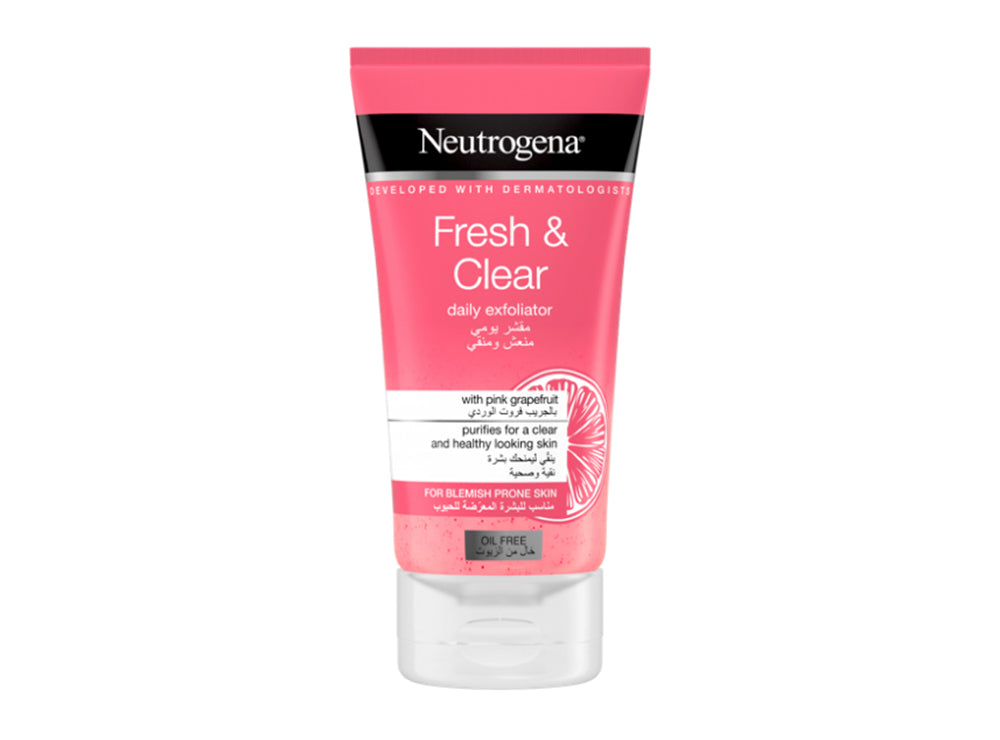 Neutrogena Fresh&Clear Oil Free Grapefruit Scrub 150 ml