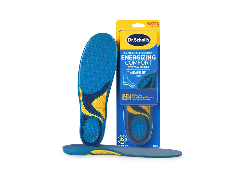 Dr Scholl's Energizing Comfort Everyday Insoles Women Size 6 To 10 1 pair
