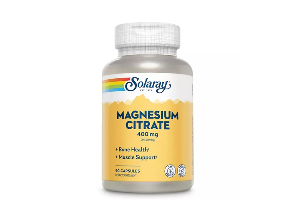 Solaray Magnesium Citrate 400 Mg 90 capsules
