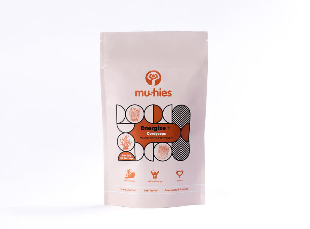 Mushies Energize+ Cordyceps Mushroom Powder 75 g