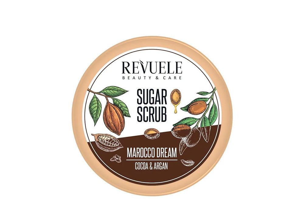 Revuele Sugar Body Scrub Cocoa & Argan 200 ml
