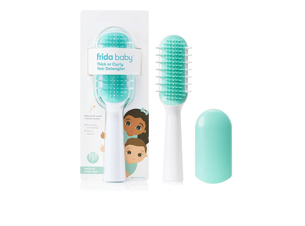 Frida Baby Thick Or Curly Hair Detangler Brush