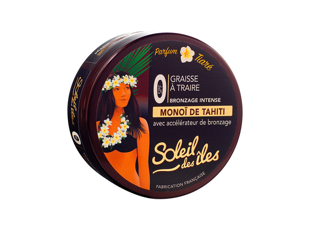 Soleil Des Iles Graisse A Traire Parfum Tiare SPF0 150 ml
