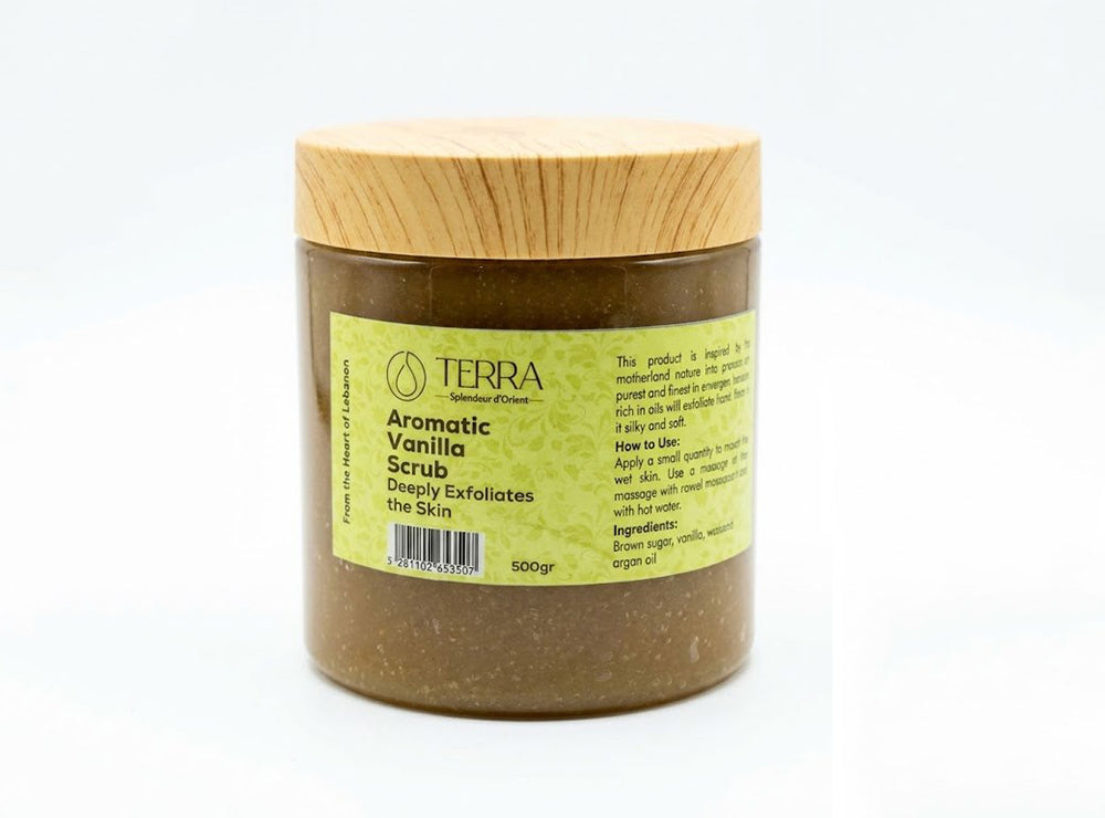 Terra Aromatic Body Scrub Vanilla 500 g