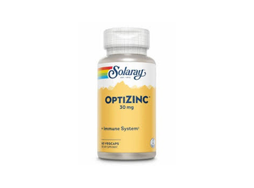 Solaray Optizinc 30Mg 60 capsules