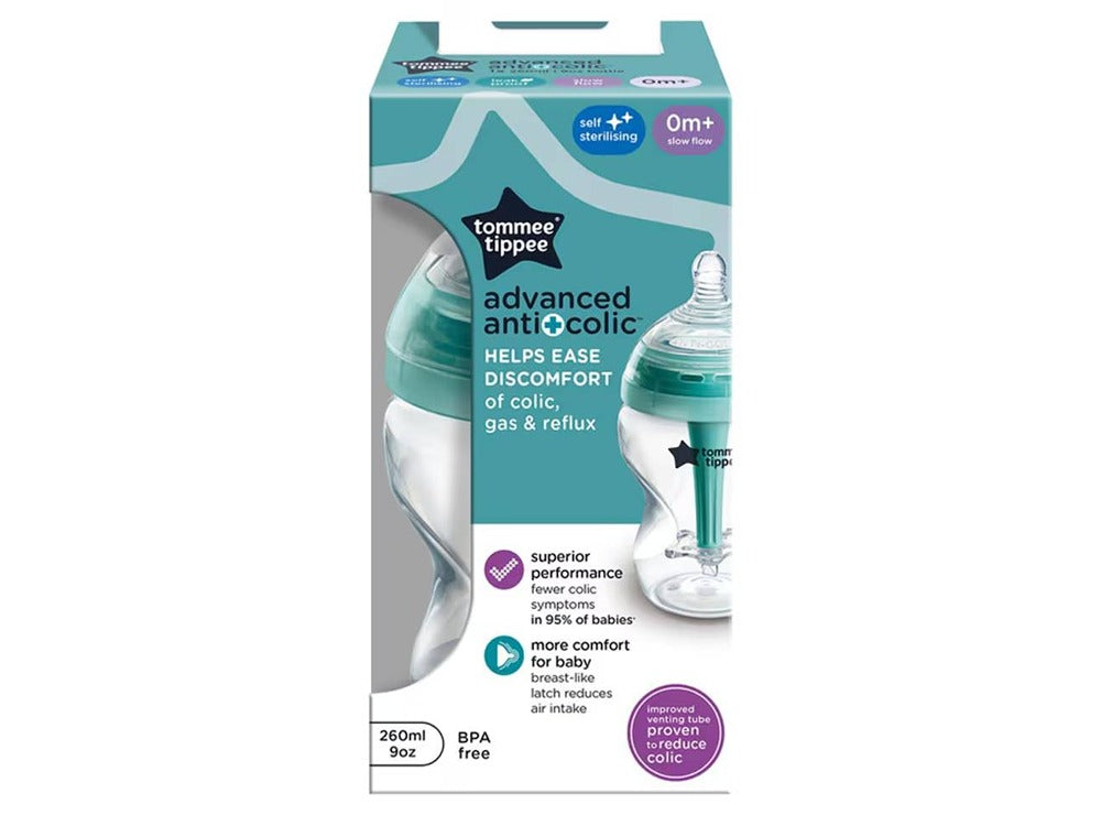 Tommee Tippee Advanced Anti Colic Bottle 0 Months+ 260 ml