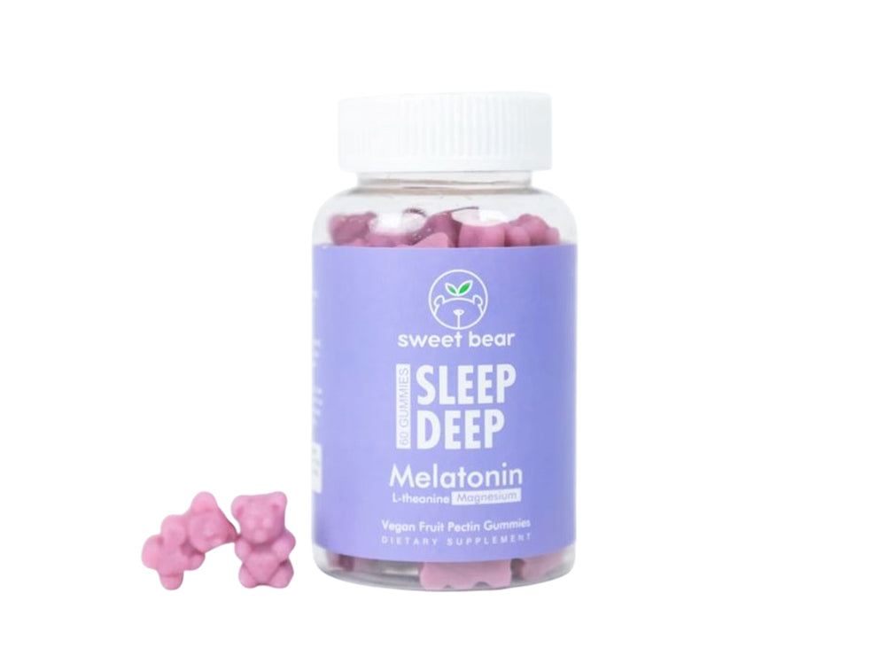 Sweet Bear Sleep Deep Melatonin Vitamins 60 gummies